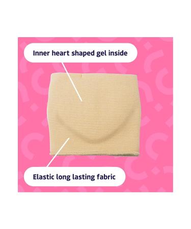 Feet BCN Metatarsal Pads with Gel for Plantar Fasciitis - Size S (EU 36-40) - 1 Pair for Pain Relief & Comfort - Buy Online on GoSupps.com