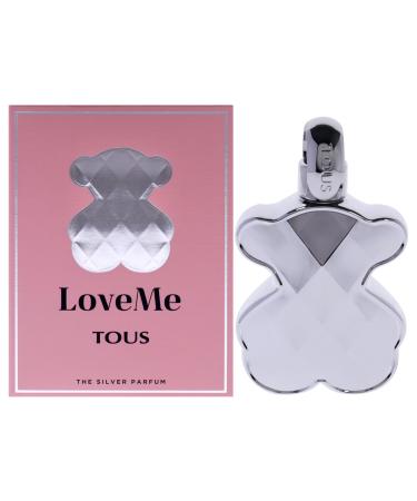 Tous Love Me Silver by Tous for Women - 3 oz EDP Spray Sandalwood 3 Fl Oz (Pack of 1)