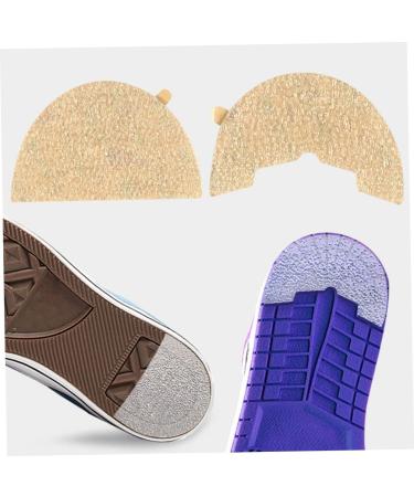 FRCOLOR Nonslip Shoe Sticker Grip Pads - Self-Adhesive Sole Protector | Universal Transparent 8.5x5.4cm | Slip Resistant Heel Taps - Buy Online on GoSupps.com