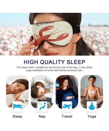 Premium Light Blocking Sleep Mask - Adjustable Soft Eye Cover for Men & Women | Ideal for Travel Naps & Sleep - Buy Online on GoSupps.com