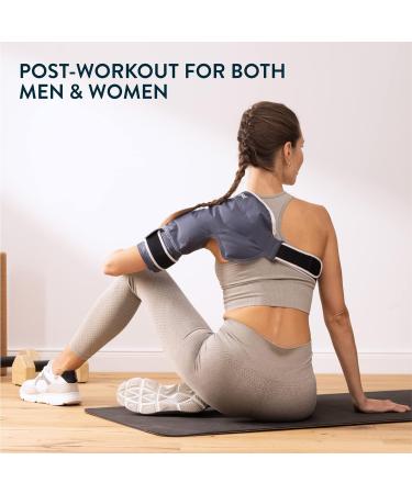 Magic Gel Shoulder Ice Pack Wrap - Reusable Adjustable Arm Sling for Cold Shoulders - Rotator Cuff Compression for Men Women | Medcosa Blue - Buy Online on GoSupps.com