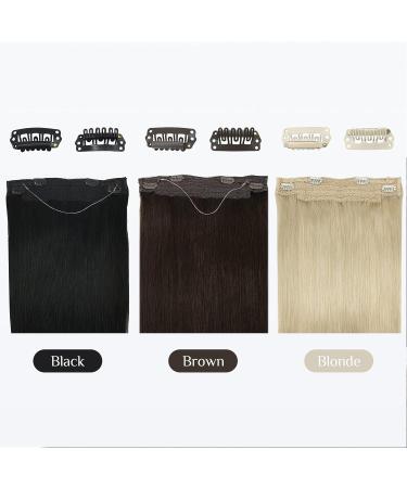 GOO GOO Brown Invisible Elastic Wire for Hair Extensions - 3 Adjustable Fish Line Sizes with Stainless Steel Clips - Buy Online on GoSupps.com