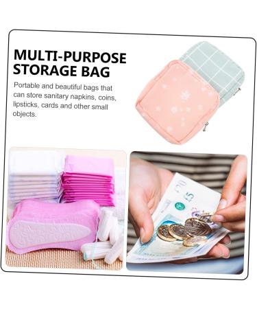 Shop Lurrose Outdoor Decor: 2-Pack Feminine Maxi Pads & Stylish Period-Cosmetics Organizer Bag - Buy Online on GoSupps.com