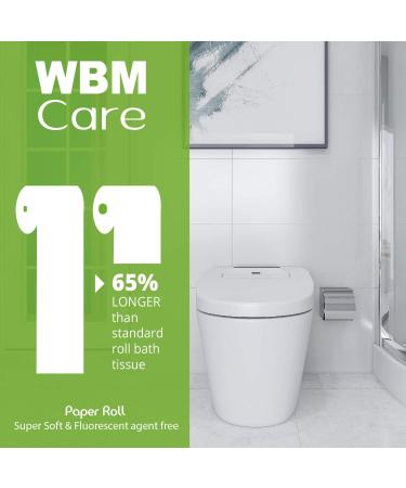 WBM Care Bamboo Toilet Roll- 200 Sheets- Pack of 10 - Buy Online on GoSupps.com