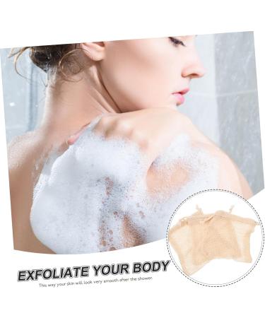 LALAFINA Cleaning Soap Pocket Natural Exfoliating Portable Pockets Holders Exfoliating Bar Soap - Buy Online on GoSupps.com