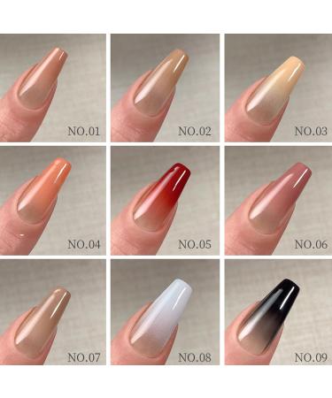  G n rique Gradient Gel - Fade-Resistant Solid Long-Lasting Fast-Drying Finish Multi-Purpose Nail Art Set | Professional Manicure Travel Wedding Beauty Supplies - Buy Online on GoSupps.com