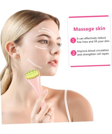 Ipetboom 1pc Facial Roller Portable Skin Roller Facial Ridged Roller Eye Care Device Under Eye Tool Wrinkle Eye Roller Eye Cream Import Device Skin Care Tool Eye Skin Roller Ball Pp Essence - Buy Online on GoSupps.com