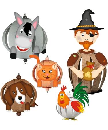 Funny Paper Balls - The Bremen Town Musicians | Unique International Shipping - Shop Now! - Buy Online on GoSupps.com