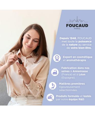 Foucaud Real Lavender Roll-On 10ml | 100% Natural & Bio | Certified Organic Essential Oil | Lavandula Angustifolia | French Brand Since 1946 - Buy Online on GoSupps.com