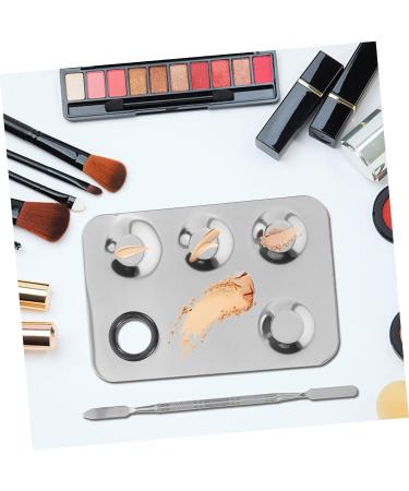 Ipetboom Nail Art Tools Set - Stainless Steel Makeup Mixing Plate & Scraper | Perfect for Foundation & Concealer - Buy Online on GoSupps.com