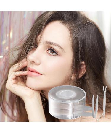 Eyelid Lifter Strips - Breathable Waterproof Eyelid Tape Roll Eye Lid Strips | Natural Eye Lid Lifter for Parties Proms Carnivals Events Pochy Widened Textured Shape - Buy Online on GoSupps.com