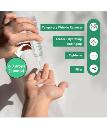 Worldwide Nutrition Celebrity Secret Topical Face Lift - Instant Wrinkle Remover & Skin Tightening Cream for Youthful Skin - 10 ml - Buy Online on GoSupps.com
