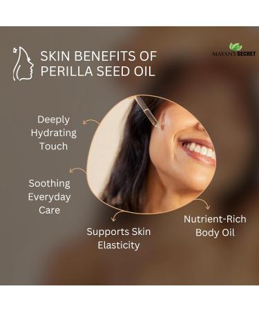 Perilla Seed Oil Omega-3 Essential Fatty Acid and Alpha-linolenic Acid for Skin Perilla 4 Fl Oz (Pack of 1) - Buy Online on GoSupps.com