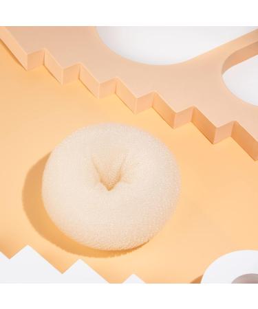 Extra Large 6 Inches Wide Blonde Hair Doughnut Bun Ring for Bridal Wedding Hollywood Style - Buy Online on GoSupps.com