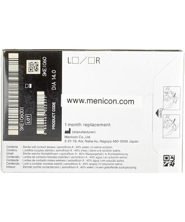 Buy Miru 1 Month Menicon Monthly Lenses - 6 Pieces BC 8.60mm DIA 14.00mm -4.0 Diopter - International Shipping Available - Buy Online on GoSupps.com