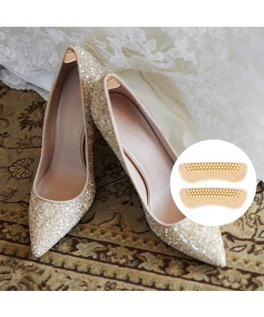 EXCEART Heel Protectors - 3 Pairs Self-Adhesive Silicone Cushion Pads for Women's Heels - Buy Online on GoSupps.com