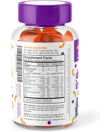 Vitamin Friends Iron Vegan Gummies - Strawberry Flavor, 60 Pectin Gummies for Enhanced Energy - Buy Online on GoSupps.com