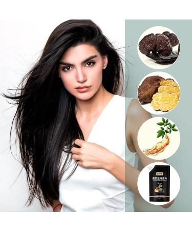  Lambo Polygonum Multiflorum Shampoo | Grey Reverse Polygonum Hair Growth Shampoo 240ml - He Shou Wu Hair Darkening Deep Cleansing Shampoo for Grey Hair Men Women  - Buy Online on GoSupps.com