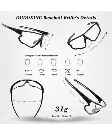 Duduking Self-Tinting Polarized Sunglasses for Men & Women - UV400 Sports Cycling Glasses for Outdoor Activities - Buy Online on GoSupps.com