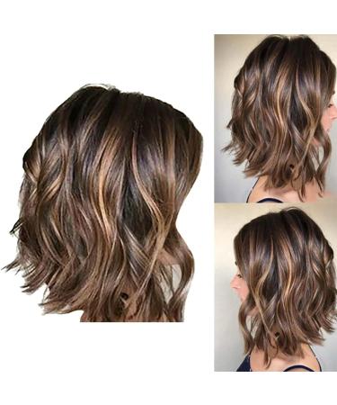 Big Hair Rollers for Volume Women's Long Hair Brown Gradient Fiber Head Cover Rose Net Half And Wig Khaki One Size - Buy Online on GoSupps.com