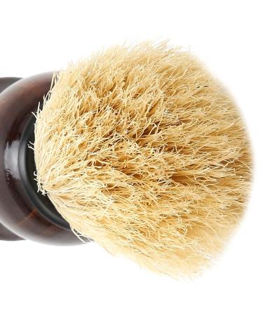 Beard Razor Brush | Light Wooden Handle | Foaming & Cleaning Tool for Beard & Mustache Care - Buy Online on GoSupps.com