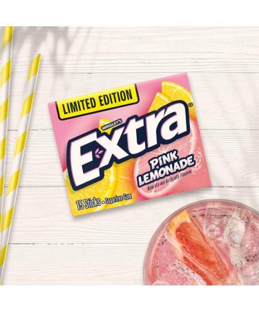 EXTRA PINK LEMONADE 15 STICKS PER PACK 10 PACKS PER INNER (TOTAL 150 STICKS) - Buy Online on GoSupps.com