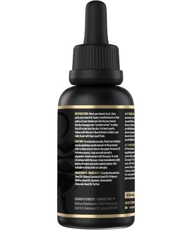The Beard Struggle Night Liquid Elixir Beard Oil - Valhalla's Gates (30ml) | Natural Beard Oil for Men - Softens, Moisturizes & Promotes Healthy Beard Growth - Buy Online on GoSupps.com