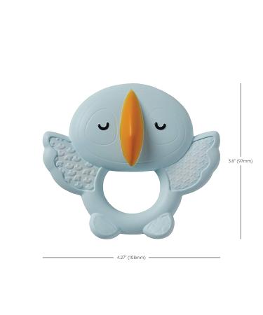 Infantino Squeeze & Teethe Textured Pal Puffin - Soft  Easy to Hold  Made from All-Natural Rubber - Buy Online on GoSupps.com