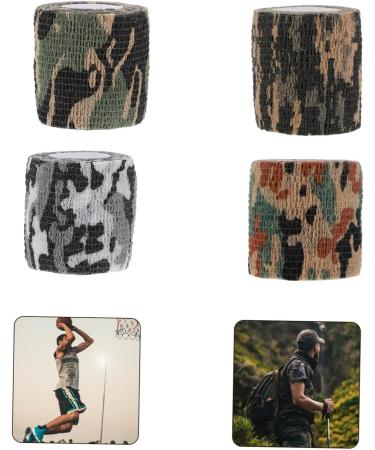 Kisangel 12 Rolls Outdoor Camouflage Invisible Tape - Elastic Waterproof Tape for Agate Slice Pendant Medical and Sports Use - International Shipping Available - Buy Online on GoSupps.com
