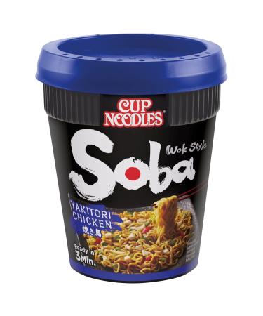 Nissin Soba Yakitori Chicken Noodles with Yakisoba Sauce 89g