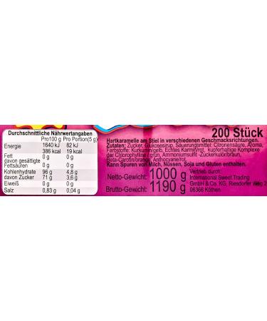 Cool Heart Lollipops - 200 Pieces in 1kg Bag | Flat Heart-Shaped Candy - Perfect for Parties & Gifts - Buy Online on GoSupps.com