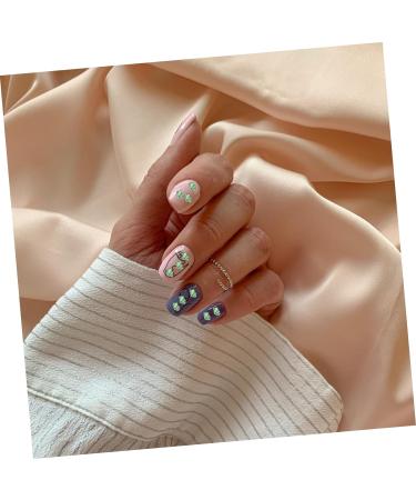 FOYTOKI 1 Glass Chip Shiny Nail Stickers Manicure Charm Glass Charms Filling DIY Epoxy Filling DIY Nail Art Crushed Glass Epoxy Charms Nail Art Rhinestones Irregular Glass Epoxy Fillers 0.5X0.3cm Green - Buy Online on GoSupps.com