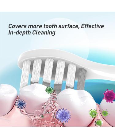 Replacement Toothbrush Heads for Gleem Electric Toothbrush - 10 Count Refills Compatible & Ideal for Superior Oral Care - Buy Online on GoSupps.com