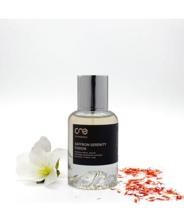 Saffron Serenity Fusion Eau de Parfum Compatible with Baccarat Rouge 540 - Unisex Perfume Spray 50ml