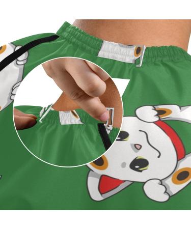 Waterproof Barber Cape - Cute Cat & Cheetah Haircut Bib for Men & Women - Unisex Hair Cutting Cape - Buy Online on GoSupps.com