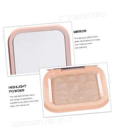 FOMIYES Highlighter Powder for Women | Body & Hair Makeup | Glitter Compact Powder for Flawless Glow - Buy Online on GoSupps.com