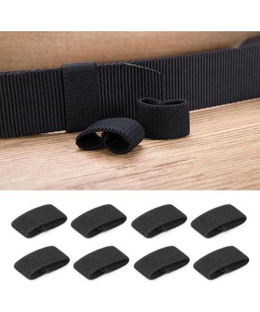 HNENTIMENH 8-Piece Elastic Belt Holder Set | Tactical Belt Loop for 3.5cm-4cm Straps | Durable & Secure Ruckbag Accessories - Buy Online on GoSupps.com