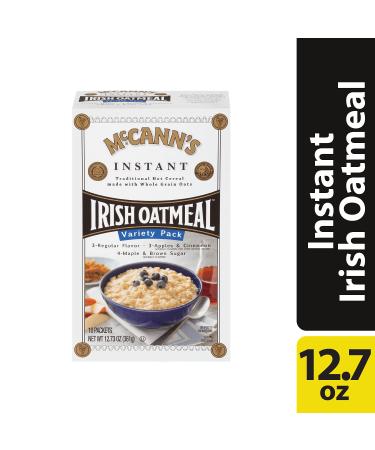 McCann's Instant Oatmeal Variety Pack - 10 Count, Three Delicious Flavors - Buy Online on GoSupps.com