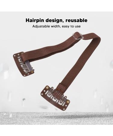 4Pcs Adjustable Elastic Facelift Bands for Instant Face Lift - Brown - Buy Online on GoSupps.com