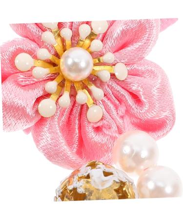 minkissy 1 Pair Kids Barrettes for Hair Kids Hair Side Bows Hair Clips Tassels Barrettes Flower Hair Clip New Year Hairwear Hair Clip for Han Girls Hairclips Child Ribbon Japanese-style - Buy Online on GoSupps.com