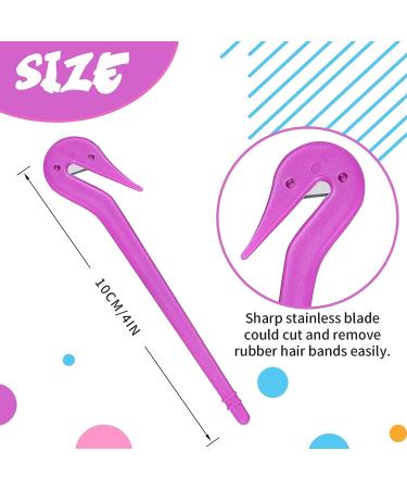 2000pcs Wooyaya Scrunchies for Hair | 24 Color Disposable Rubber Band Scrunchie Set | Elastic Hair Ties for Girls with Auxiliary Tools | 24 Compartments Box - Buy Online on GoSupps.com