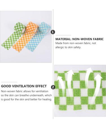 Buy 6 Rolls Non-Woven Self Stick Athletic Tape | Breathable Adhesive Sports Supplies | Medical Tape Wrap for Football & More - Buy Online on GoSupps.com