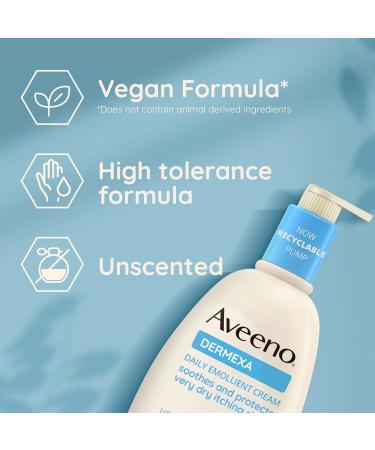 Aveeno Dermexa Daily Emollient Cream 500ml | Prebiotic Triple Oat & Ceramides - Buy Online on GoSupps.com
