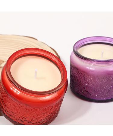 Embosse Scented Candle in Jar - 230G Floral Soy Wax Aromatherapy - Perfect Gift for Weddings Anniversaries Birthdays & Stress Relief - Buy Online on GoSupps.com