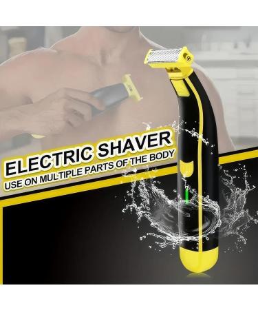 Wet and Dry Shaver Full Body Washes Wet & Dry Shaver Electric Razor Peachloft Shaver Rechargeable Waterproof Mens Beard Mustache Trimmers for Full Body (1) - Buy Online on GoSupps.com