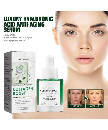 Tlopa Luxury Hyaluronic Acid & Collagen Boost Anti-Aging Serum Set - Natural Ingredients for All Skin Types - Buy Online on GoSupps.com