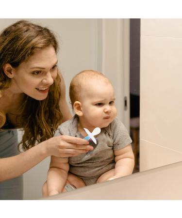 Gleavi 2 Sets Baby Toothbrush Cleaning Accessories | Handheld Cleaner for Children's Teeth | Milk Teeth Detergent | Pink - Buy Online on GoSupps.com