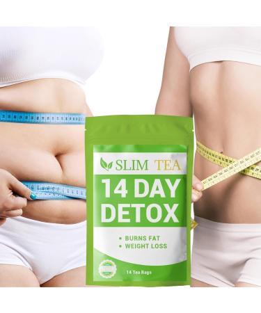 14-Day Detox Tea for Weight Loss | 3-Piece Slimming Tea Set | Boost Digestion & Reduce Fat - Buy Online on GoSupps.com