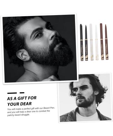 Beavorty Eyebrow Pencil Filler 6pcs beard filler pen liquid eyebrow pen eye liner pen eyeliner pencil to rotate hair pen matte - Buy Online on GoSupps.com