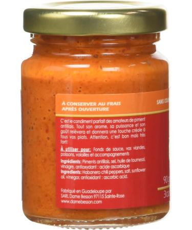 Dame Besson Pepper Puree (90 g x Pack of 3) 270g - Buy Online on GoSupps.com